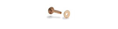 Tandy Leather12 RivetsBurrs 75/pk ,Copper, 3/4