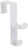 iDesign Over Door Double Hook, Small, White
