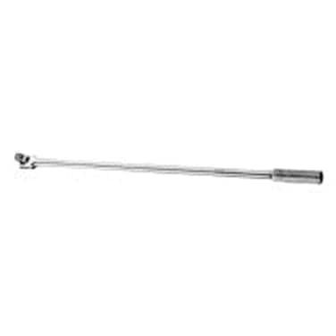 Wright Tool 14434 Knurled Steel Flex Handle,Silver