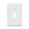 ENERLITES Toggle Light Switch Wall Plate, Gloss Finish, Size 1-Gang 4.50" x 2.76", Unbreakable Polycarbonate Thermoplastic, 8811-W, White