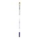 Omnia ROYAL BRUSH Soft-Grip Golden Taklon Comb Brush-1/2 Width
