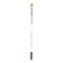 Omnia ROYAL BRUSH Soft-Grip Golden Taklon Comb Brush-1/2 Width