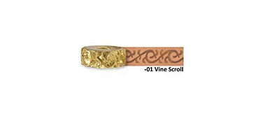 Tandy Leather Craftool? Embossing Wheel Vine Scroll 8091-01