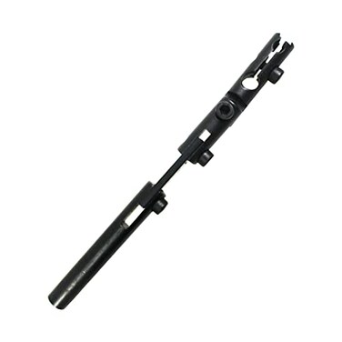 HFS,R Axial Axis Dial Indicator Holder Adjustable Arm 3 Pivot Joints for Dial Test Digital Indicator Dovetail Arm