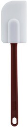 Winco Flat Silicone Spatula, 14-Inch, 1, White