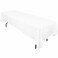 LTC LINENS 60126-010101 Tablecloth, 60 x 126 in, White