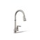 KOHLER 99260-VS Artifacts Single-Hole Kitchen Sink Faucet with 17-5/8 in. Pull-Down Spout and 3-Function Sprayhead, Vibrant Stainless, One Size