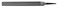 Nicholson 04896N 8" Half Round Double Cut Bastard File