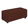 Easy-Going Stretch X-Large Rectangle Ottoman Cover Coffee