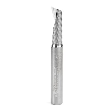 Amana Tool - 51377 Solid Carbide CNC Spiral 'O' Single Flute, Aluminum Cutting 1/4 Dia x 3