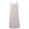 DII 100% Cotton Solid Chambray Kitchen Set, Chef Apron, Natural, 1 Piece