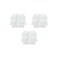 Etymotic Dual Flange Silicone Eartips, Clear - 6 Pack - Standard Fit