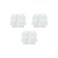 Etymotic Dual Flange Silicone Eartips, Clear - 6 Pack - Standard Fit