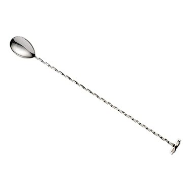 Barfly Muddle Bar Spoon, Muddler 11 13/16" ,30 cm, Stainless Steel