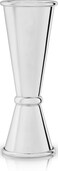 Viski Double Jigger with Measurements Inside, Stainless Steel Cocktail Jigger, Japanese Jigger Style, Jigger for Bartending, Jigger 2oz 1oz