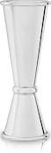 Viski Double Jigger with Measurements Inside, Stainless Steel Cocktail Jigger, Japanese Jigger Style, Jigger for Bartending, Jigger 2oz 1oz