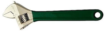 Wright Tool 9AG10 1-3/8" Max Capacity Cushion Grip Adjustable Wrench with Cobalt Finish, 10