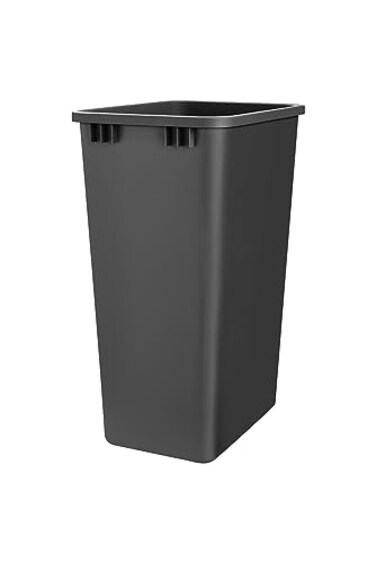 Rev-A-Shelf 50 qt. Black Polymer Replacement Waste Container Pullouts