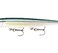 Rapala Scatter Rap Minnow Lure, Bleak, 11cm