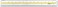 Westcott Acrylic Data Highlight Reading Ruler With Tinted Guide, 15" Clear