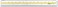 Westcott Acrylic Data Highlight Reading Ruler With Tinted Guide, 15" Clear