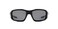 Oakley Mens OO9329 Ballistic Shocktube Rectangular Sunglasses, Matte Black/Grey Polarized, 61 mm