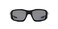 Oakley Mens OO9329 Ballistic Shocktube Rectangular Sunglasses, Matte Black/Grey Polarized, 61 mm