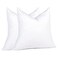puredown16x16 Pillow Inserts, Feather Down Filled for Support, Set of 2