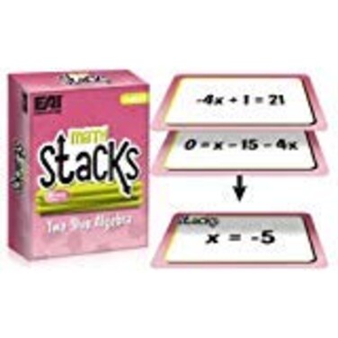 EAI Education Math Stacks Two-Step Algebra Game: Grades 6-8