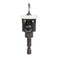 Amana Tool 82 Degree Countersink with Adjustable Low Friction Drill Bit Depth Stop, 55295, 1/2 D x 9/64 Drill D x 1/4 Inch Quick Release Hex Shank