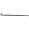Edward Tools Gooseneck Wrecking Bar - Extra strength drop forged steel pry bar for easier demolition - Gooseneck for added ripping bar leverage - Nail puller end/chisel end - Rust proof ,30 Inch