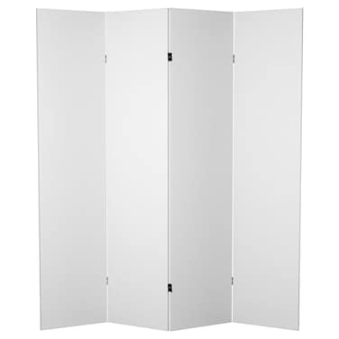 Red Lantern DIY Blank Canvas Room Divider, 6 Foot - 4 Panels