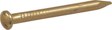 Hillman 532419 Escutcheon Pins Brass Plated 3/4 X18 ,1.5 oz-Pack