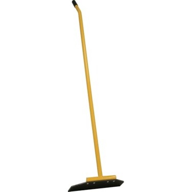 FarmTek Livestock Hoe w/Blade - 60 Inch Handle ,Black Polyethylene