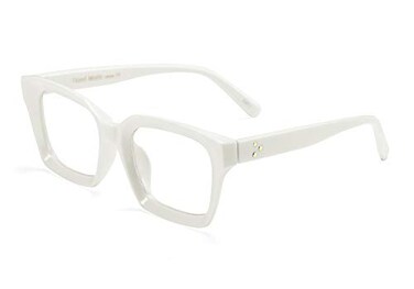 FEISEDY Glasses Frame Womens, Square Thick Eyeglasses Frame, Classic Eyewear for Men B2461