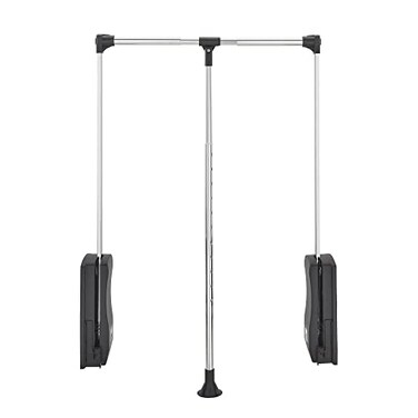 Rev-A-Shelf 21.5-26" Pull Down Adjustable Closet Rod w/Telescoping Handle