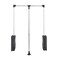 Rev-A-Shelf 21.5-26" Pull Down Adjustable Closet Rod w/Telescoping Handle