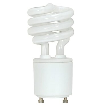 Satco S8203, 13W 60W Equivalent Mini Spiral Compact Fluorescent Bulb, 2700K