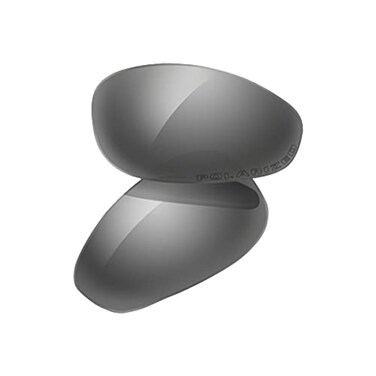 Oakley Men's Straight Jacket Sunglasses Replacement Lenses, Black Iridium Polarized, 61 mm