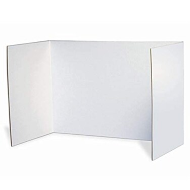 Pacon Privacy Boards, White, 48" x 16", 4 Boards ,3782