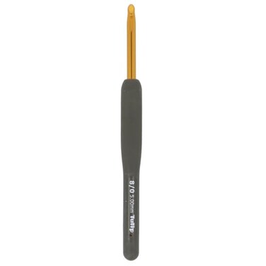 Tulip Etimo crochet hook soft grip 5.00mm - 1pc
