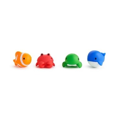 MunchkinOcean„Squirts Baby Bath Toy, 4 pack