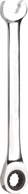 Jonard Tools ASW-R716, Ratcheting Combination Speed Wrench, Angled Head, 7/16