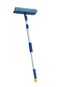Superio Window Washer and Silicone Squeegee, Auto Easy Grip Extendable Handle Micro-fiber Washer with Rubber Squeegee