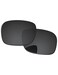 PapaViva Replacement Lenses for Oakley Holbrook OO9102 Sunglass Solid Black Non-polarized