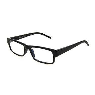 Foster Grant Men's Rick Rectangle Reading Glasses, Brown, 59mm,1.25