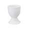 HIC Kitchen Single Egg Cup, Fine White Porcelain