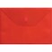 Lion Design-R-Line Poly Envelope, 9-3/8 x 13 Inches, Transparent Red, 1 Envelope ,22080-RD