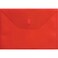 Lion Design-R-Line Poly Envelope, 9-3/8 x 13 Inches, Transparent Red, 1 Envelope ,22080-RD