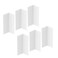 Prime-Line Vinyl Corner Shield, White, 2-3/8 x 48 ,6 Pack